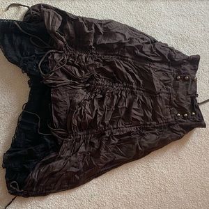 Gothic, Steam punk maxi skirt